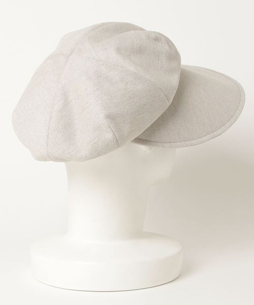 COMMON WARE(コモンウェアー)の「Aurelia: 抗菌防臭キャスケット(キャスケット・レディース・ピンク/ベージュ・FREE)」の3枚目の写真