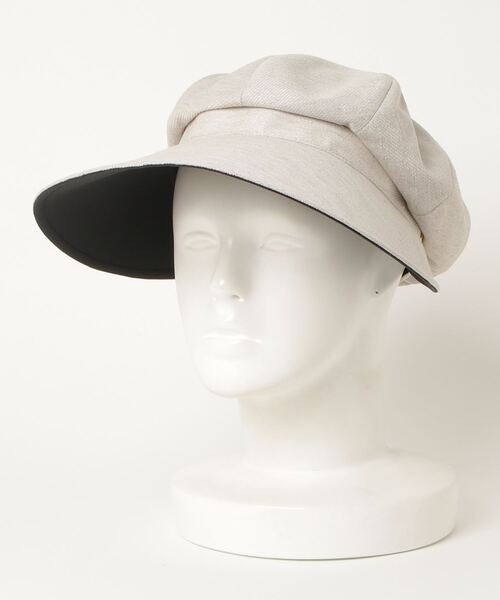 COMMON WARE(コモンウェアー)の「Aurelia: 抗菌防臭キャスケット(キャスケット・レディース・ピンク/ベージュ・FREE)」の6枚目の写真