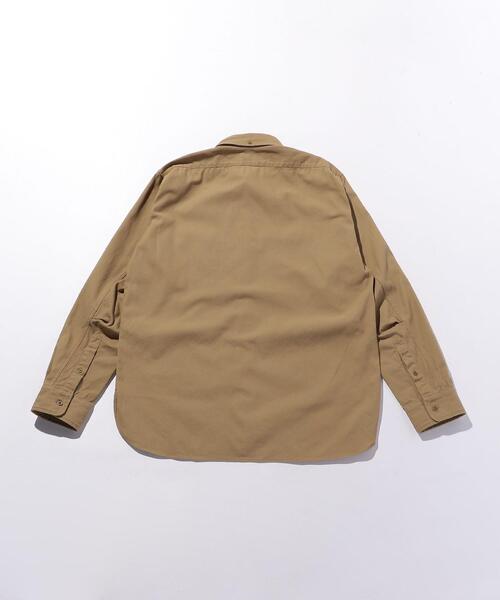 nonnative（ノンネイティブ）の「＜nonnative(ノンネイティブ)＞ DWELLER BD/シャツ □□（シャツ/ブラウス・メンズ・ネイビー/ベージュ・2/1/3）」の3枚目の写真