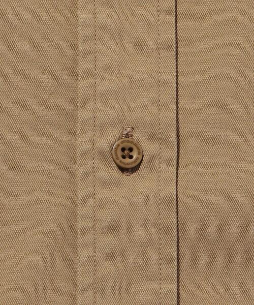 nonnative（ノンネイティブ）の「＜nonnative(ノンネイティブ)＞ DWELLER BD/シャツ □□（シャツ/ブラウス・メンズ・ネイビー/ベージュ・2/1/3）」の8枚目の写真