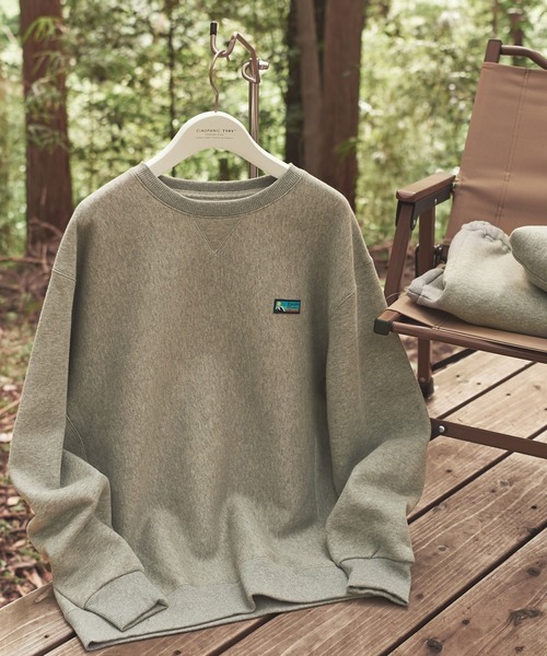 Franklin Climbing（フランクリンクライミング）の「【Franklin Climbing】サイトウェアクルースウェット（スウェット・メンズ・ブラック/グレー・XS/S/M/L/XL）」の2枚目の写真