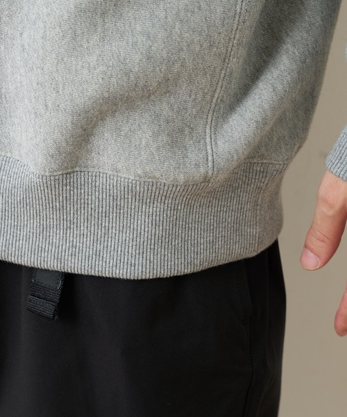 Franklin Climbing（フランクリンクライミング）の「【Franklin Climbing】サイトウェアクルースウェット（スウェット・メンズ・ブラック/グレー・XS/S/M/L/XL）」の12枚目の写真