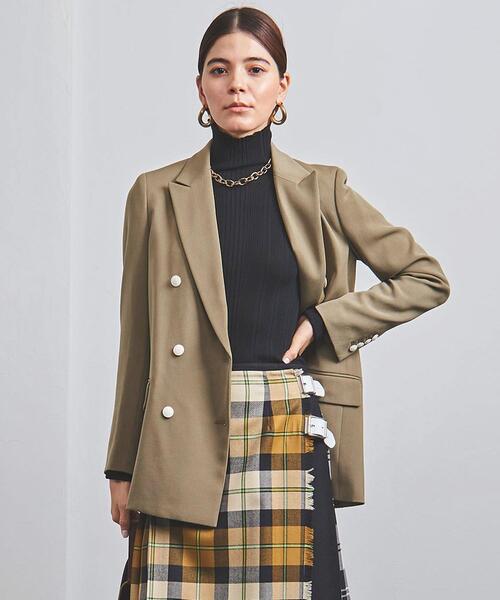 UNITED ARROWS(ユナイテッドアローズ)の「<UNITED ARROWS>P/W ブレザー W◆(テーラードジャケット・レディース・ベージュ/ネイビー・38/36/34)」の7枚目の写真