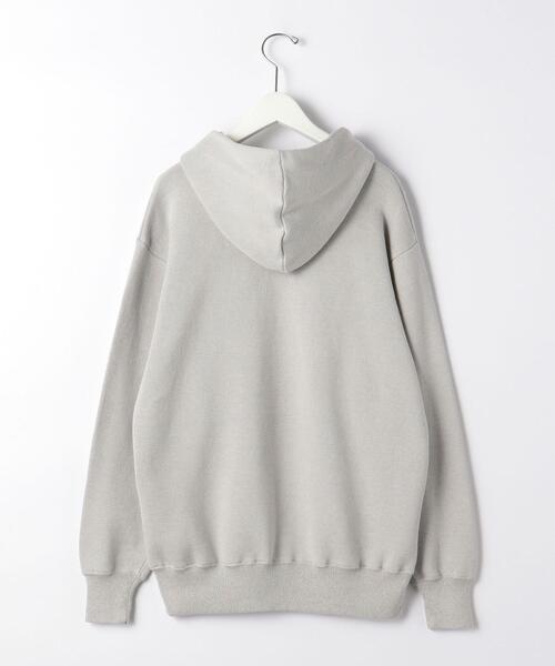 green label relaxing（グリーンレーベルリラクシング）の「＜green label relaxing＞ダブルジャカード スウェットライク フーディー パーカー（パーカー・メンズ・グレー/ブラック/ロイヤルブルー・M/S/XL/L）」の21枚目の写真