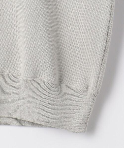 green label relaxing（グリーンレーベルリラクシング）の「＜green label relaxing＞ダブルジャカード スウェットライク フーディー パーカー（パーカー・メンズ・グレー/ブラック/ロイヤルブルー・M/S/XL/L）」の10枚目の写真