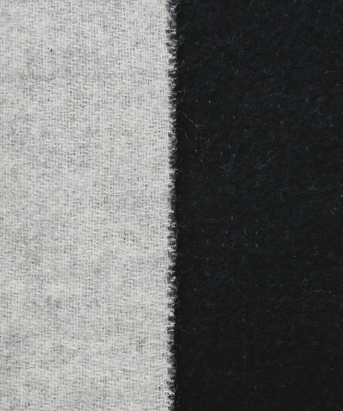 ANAYI（アナイ）の「カシミヤリバー ストール（ストール/ショール・レディース・ライトベージュ/ネイビー・FREE）」の5枚目の写真