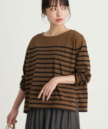 パネルボーダーカットプルオーバー　＊