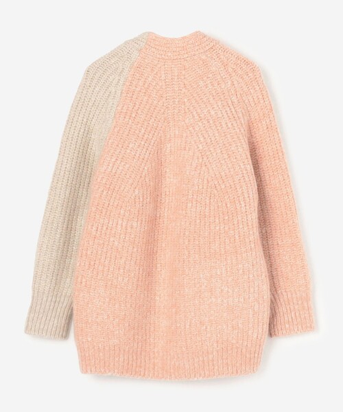 WALANCE（ワランス）の「【WALANCE】〈別注〉 モヘアニット バイカラーカーディガン WOMEN（カーディガン/ボレロ・レディース・ブルー系その他/ピンク系その他・FREE）」の3枚目の写真