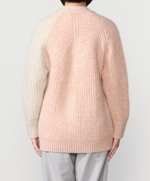 WALANCE（ワランス）の「【WALANCE】〈別注〉 モヘアニット バイカラーカーディガン WOMEN（カーディガン/ボレロ・レディース・ブルー系その他/ピンク系その他・FREE）」の20枚目の写真