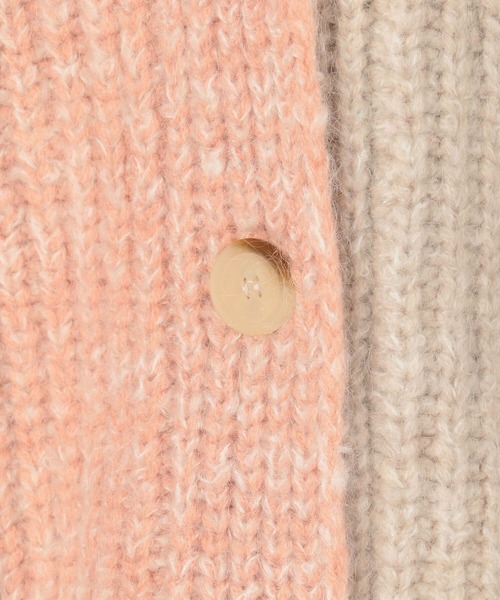 WALANCE（ワランス）の「【WALANCE】〈別注〉 モヘアニット バイカラーカーディガン WOMEN（カーディガン/ボレロ・レディース・ブルー系その他/ピンク系その他・FREE）」の13枚目の写真