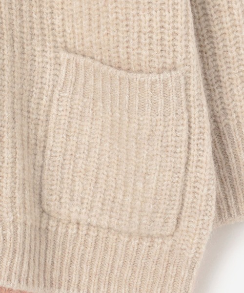 WALANCE（ワランス）の「【WALANCE】〈別注〉 モヘアニット バイカラーカーディガン WOMEN（カーディガン/ボレロ・レディース・ブルー系その他/ピンク系その他・FREE）」の14枚目の写真