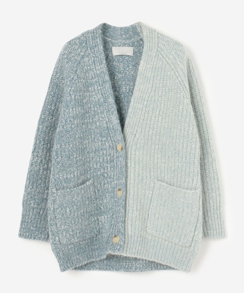 WALANCE（ワランス）の「【WALANCE】〈別注〉 モヘアニット バイカラーカーディガン WOMEN（カーディガン/ボレロ・レディース・ブルー系その他/ピンク系その他・FREE）」の10枚目の写真