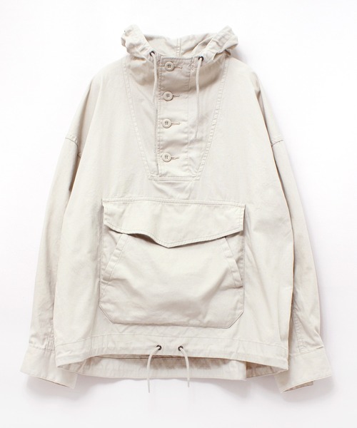 RNA-N（アールエヌエーエヌ）の「J1996 オックスアノラックパーカー（マウンテンパーカー・レディース・オリーブ/ナチュラル・MEDIUM）」の3枚目の写真