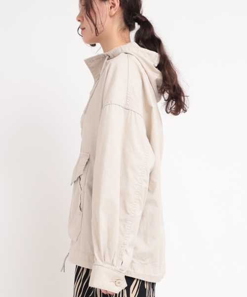 RNA-N（アールエヌエーエヌ）の「J1996 オックスアノラックパーカー（マウンテンパーカー・レディース・オリーブ/ナチュラル・MEDIUM）」の22枚目の写真