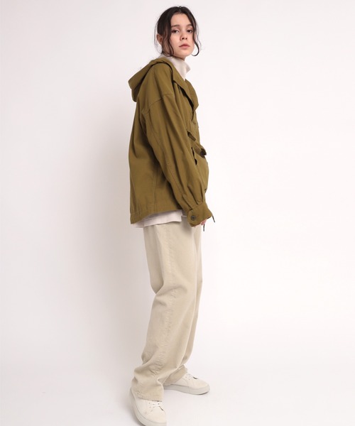 RNA-N（アールエヌエーエヌ）の「J1996 オックスアノラックパーカー（マウンテンパーカー・レディース・オリーブ/ナチュラル・MEDIUM）」の10枚目の写真