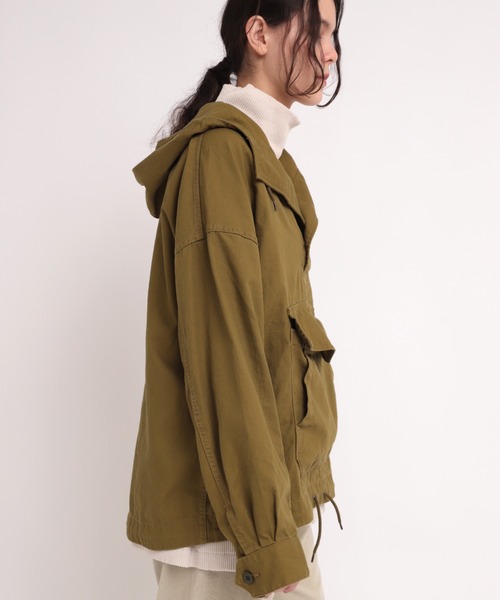 RNA-N（アールエヌエーエヌ）の「J1996 オックスアノラックパーカー（マウンテンパーカー・レディース・オリーブ/ナチュラル・MEDIUM）」の20枚目の写真