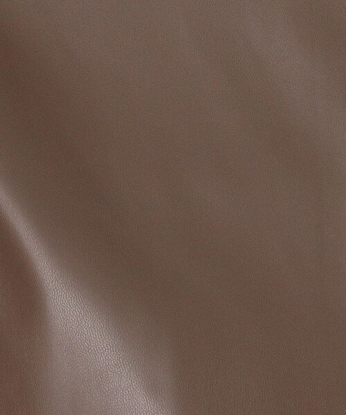 DRESKIP(ドレスキップ)の「◆フェイクレザージャケット(ライダースジャケット・レディース・ブラック/ダークブラウン/ブラウン系その他・01/02/03)」の6枚目の写真