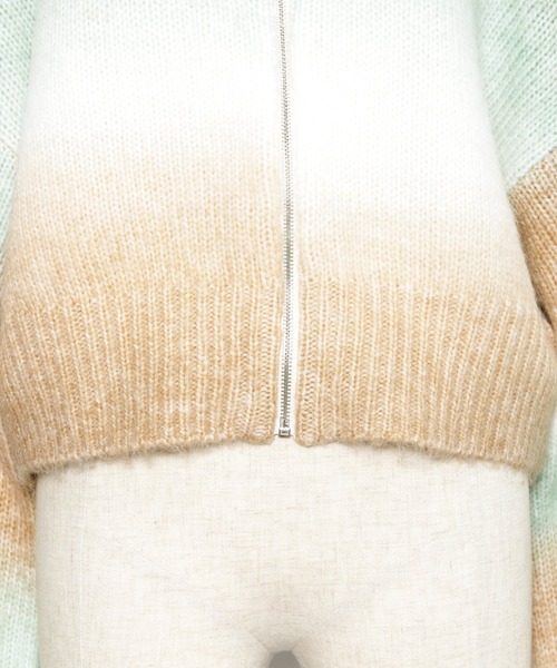 AS KNOW AS PINKY(アズノゥアズピンキー)の「ふわり色づきもけフーディ(パーカー・レディース・グレー系/ベージュ系/ブルー系・FREE)」の13枚目の写真