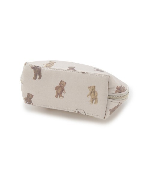 ジェラートピケ ベア柄 ポーチ gelato pique ベア柄ポーチ アイボリー|グッズ|goods-main