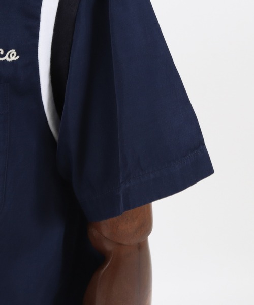 MARBLES（マーブルズ）の「mhs1760-BOWLING SHIRT シャツ（シャツ/ブラウス・メンズ・ネイビー/ブラウン・XL/L/M）」の17枚目の写真