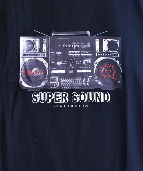 R.R.G.S(アールアールジーエス)の「STEREO PRINT T-SHIRTS(Tシャツ/カットソー・メンズ・ホワイト/ブラック・LARGE/X-LARGE/MEDIUM)」の9枚目の写真
