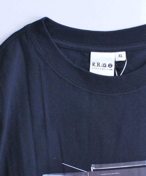 R.R.G.S(アールアールジーエス)の「STEREO PRINT T-SHIRTS(Tシャツ/カットソー・メンズ・ホワイト/ブラック・LARGE/X-LARGE/MEDIUM)」の10枚目の写真