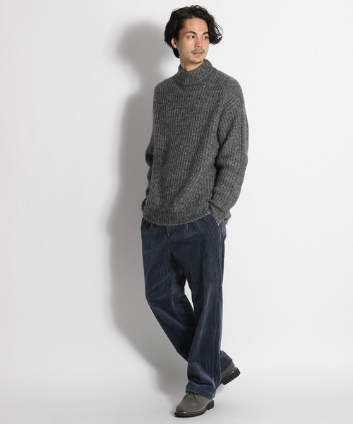 niko and...（ニコアンド）の「長袖ニット（ニット/セーター・メンズ・チャコール・LARGE）」の10枚目の写真