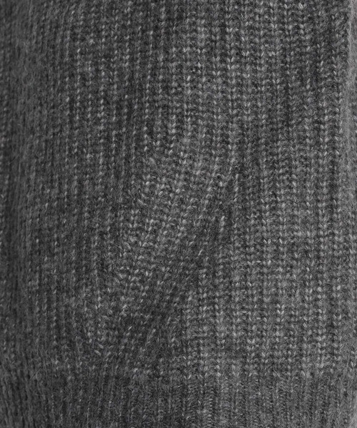 niko and...（ニコアンド）の「長袖ニット（ニット/セーター・メンズ・チャコール・LARGE）」の8枚目の写真