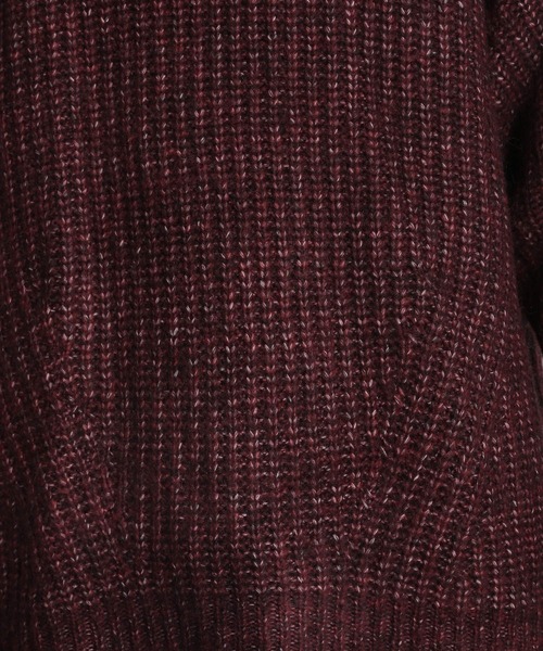 niko and...（ニコアンド）の「長袖ニット（ニット/セーター・メンズ・チャコール・LARGE）」の6枚目の写真