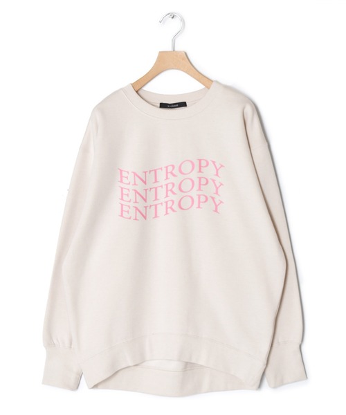 w closet(ダブルクローゼット)の「プリントスエットクルーBIGプルオーバー(スウェット・レディース・トップグレー/スモークグレー/スミクロ・FREE)」の18枚目の写真