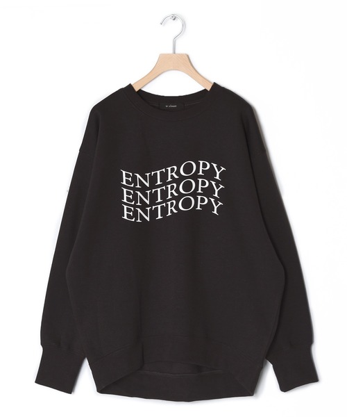 w closet(ダブルクローゼット)の「プリントスエットクルーBIGプルオーバー(スウェット・レディース・トップグレー/スモークグレー/スミクロ・FREE)」の20枚目の写真