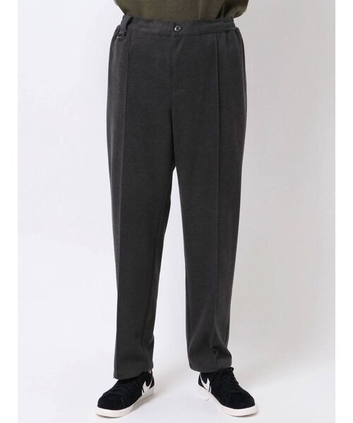 COTORICA(コトリカ)の「ワイドワンタックトラウザーパンツ(その他パンツ・メンズ・チャコールグレー/モカ・MEDIUM/LARGE)」の4枚目の写真