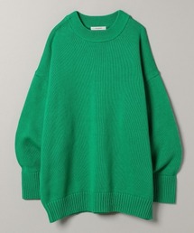 JEANASIS | 5Gコットンカラークルーネックプルオーバー/261038(ニット/セーター)