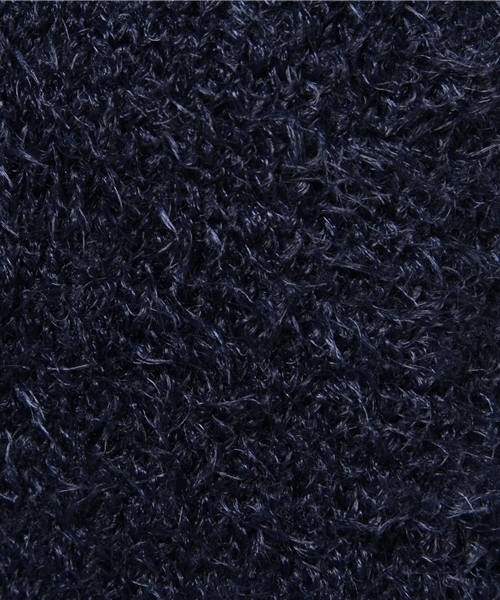 DISCOAT（ディスコート）の「【Discoat】フェザーヤーンプルオーバー（ニット/セーター・レディース・ライトベージュ/ネイビー/オフホワイト・ﾌﾘ-）」の4枚目の写真