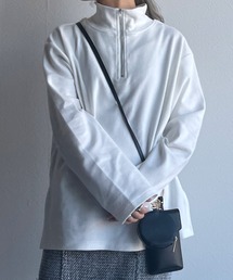 w closet | ハーフZIPBIGプルオーバー(Tシャツ/カットソー)