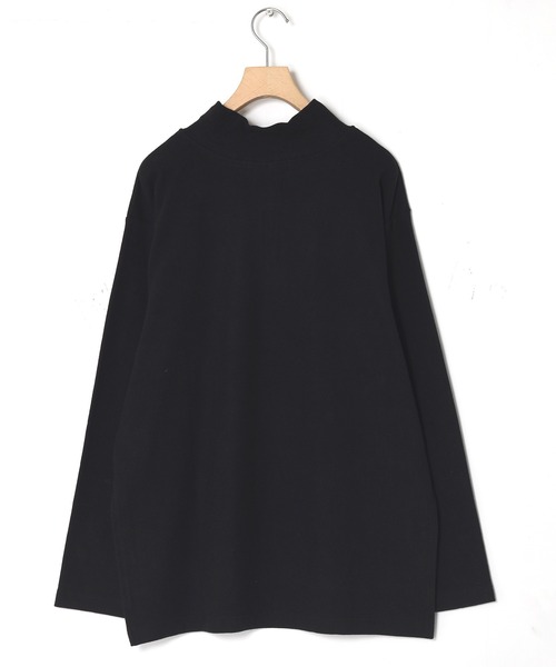 w closet（ダブルクローゼット）の「ハーフZIPBIGプルオーバー（Tシャツ/カットソー・レディース・ブラック/オフホワイト/ライム/マスタード・FREE）」の5枚目の写真