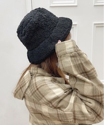 【apres jour×ARIAZ】もこもこバケットハット