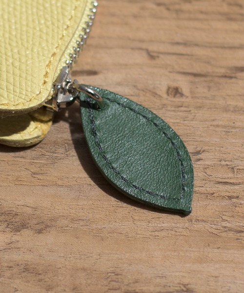 Butler Verner Sails（バトラーヴァーナーセイルス）の「Butler Verner Sails バトラーバーナーセイルズ / フルーツレザーミニウォレット コインケース / JW-2633（コインケース・メンズ・イエロー/オレンジ・FREE）」の6枚目の写真