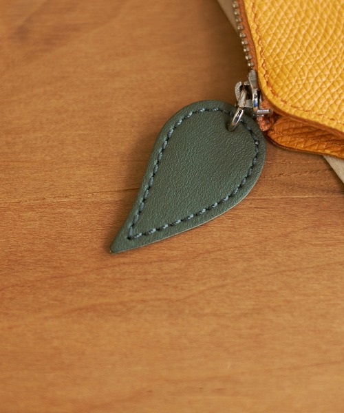 Butler Verner Sails（バトラーヴァーナーセイルス）の「Butler Verner Sails バトラーバーナーセイルズ / フルーツレザーミニウォレット コインケース / JW-2633（コインケース・メンズ・イエロー/オレンジ・FREE）」の13枚目の写真