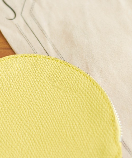 Butler Verner Sails（バトラーヴァーナーセイルス）の「Butler Verner Sails バトラーバーナーセイルズ / フルーツレザーミニウォレット コインケース / JW-2633（コインケース・メンズ・イエロー/オレンジ・FREE）」の15枚目の写真