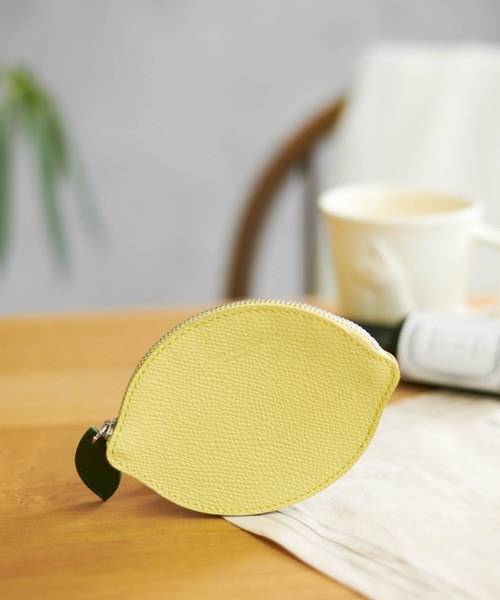 Butler Verner Sails（バトラーヴァーナーセイルス）の「Butler Verner Sails バトラーバーナーセイルズ / フルーツレザーミニウォレット コインケース / JW-2633（コインケース・メンズ・イエロー/オレンジ・FREE）」の14枚目の写真