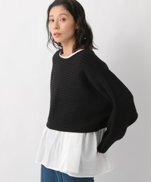 LEPSIM | 7ゲージ2Pセットレイヤードニット　260753(ニット/セーター)