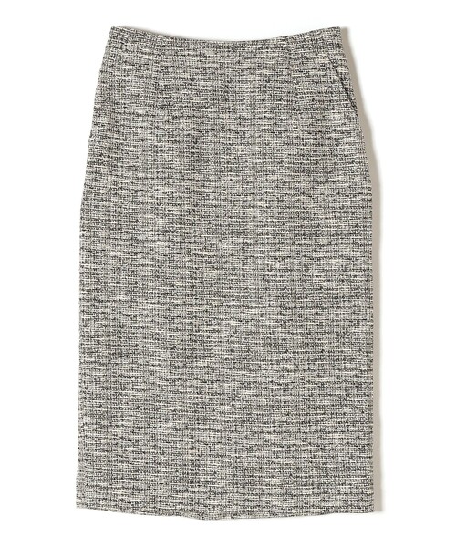 SHIPS（シップス）の「*〈手洗い可能〉ツイードスカート（セットアップ対応）◆（スカート・レディース・ライトグレー/ブラック/ネイビー/ブルー/オフホワイト・SMALL/MEDIUM）」の15枚目の写真