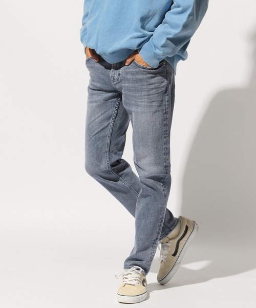 BAYFLOW（ベイフロー）の「【BAYFLOW DENIM】SKINNY（デニムパンツ・メンズ・スカイブルー/インディゴブルー・SMALL/MEDIUM/LARGE）」の9枚目の写真