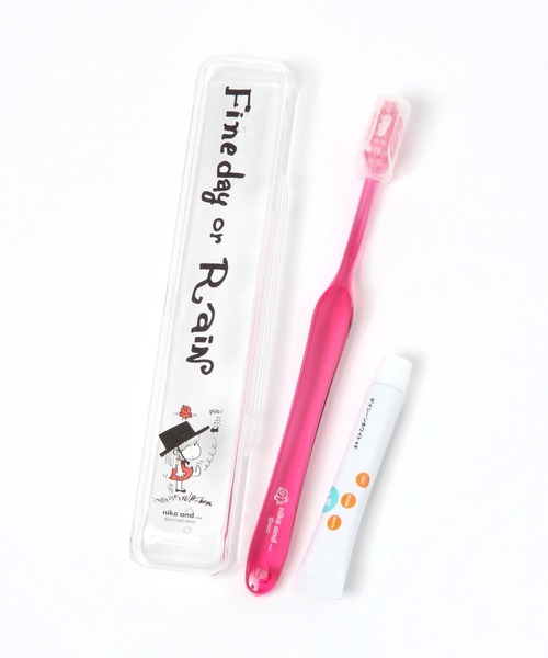niko and（ニコアンド）の「【水森亜土】コラボ 歯ブラシ