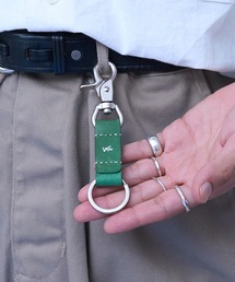 PR01.（ピーアールワン）の「wfw keychain イタリアンレザー キーチェーン（キーホルダー）」