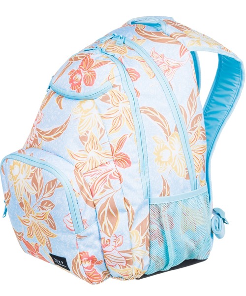 ROXY(ロキシー)の「SHADOW SWELL PRINTED/ロキシーバックパック・リュックサック(バックパック/リュック・レディース・ブラック/ブルー/ブラック系その他・FREE)」の1枚目の写真