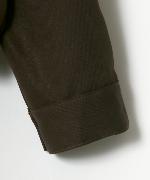 Wrangler（ラングラー）の「Wrangler/ラングラー セットアップ対応 Rad Jacket/ラッドジャケット/オーバーサイズ ライダージャケット（ブルゾン・メンズ・ブラック/ブラウン/アイボリー・M/L/XL）」の13枚目の写真