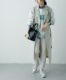 ロングトレンチジレ セットアップ可