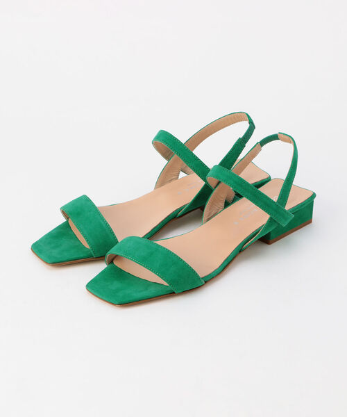 CORSO ROMA,9(コルソローマ)の「【CORSO ROMA 9/コルソローマノーヴェ】Vアンクルフラットサンダル(サンダル・レディース・ネイビー/グリーン/コーラル・38/36/37)」の13枚目の写真